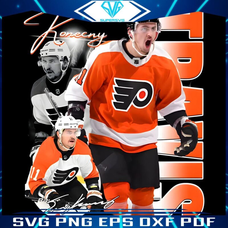 Travis Konecny Philadelphia Flyers Star NHL Players SVGPNG