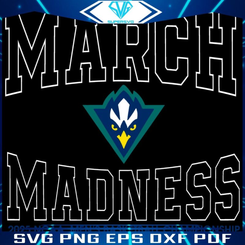 UNCW Seahawks SVG March Madness 2025 Excitement