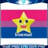 Vibrant Bisexual Star Flag in PNG Format