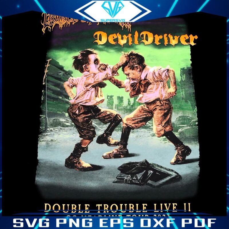 Vintage Devil Driver by Cradle Of Filth Retro PNG