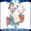Vintage Disney Belle Beauty Enchanting PNG Art