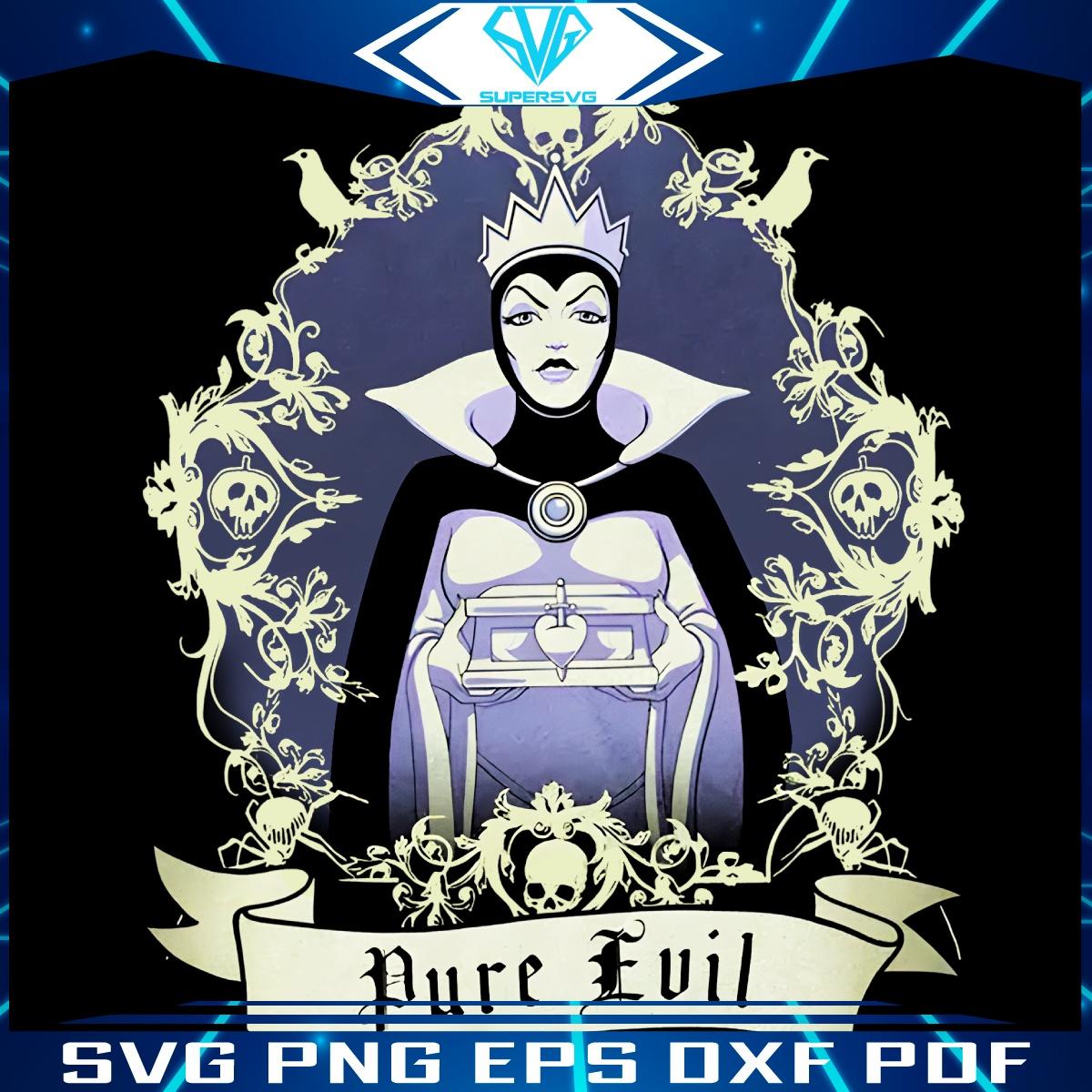 Vintage Disneys Evil Queen Snow White PNG