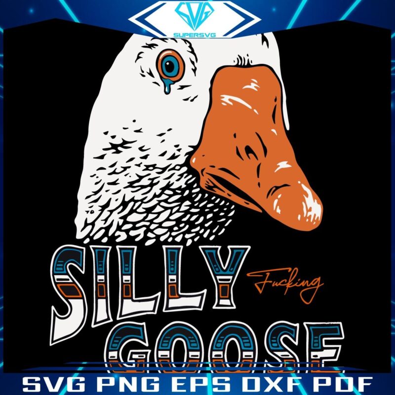Vintage Silly Goose PNG A Playful Throwback