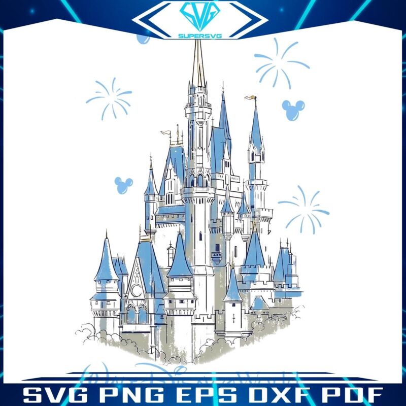 Walt Disney World Castle in PNG Magic Kingdom Magic