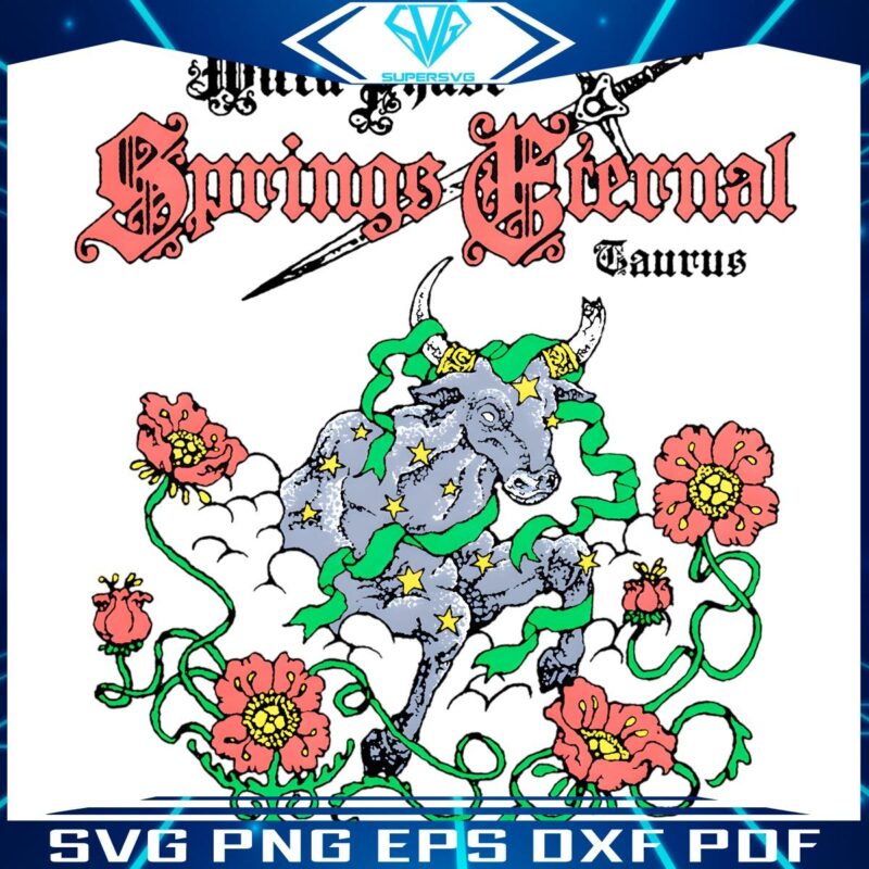 Wicca Phase Taurus Bull Legend in Eternal PNG