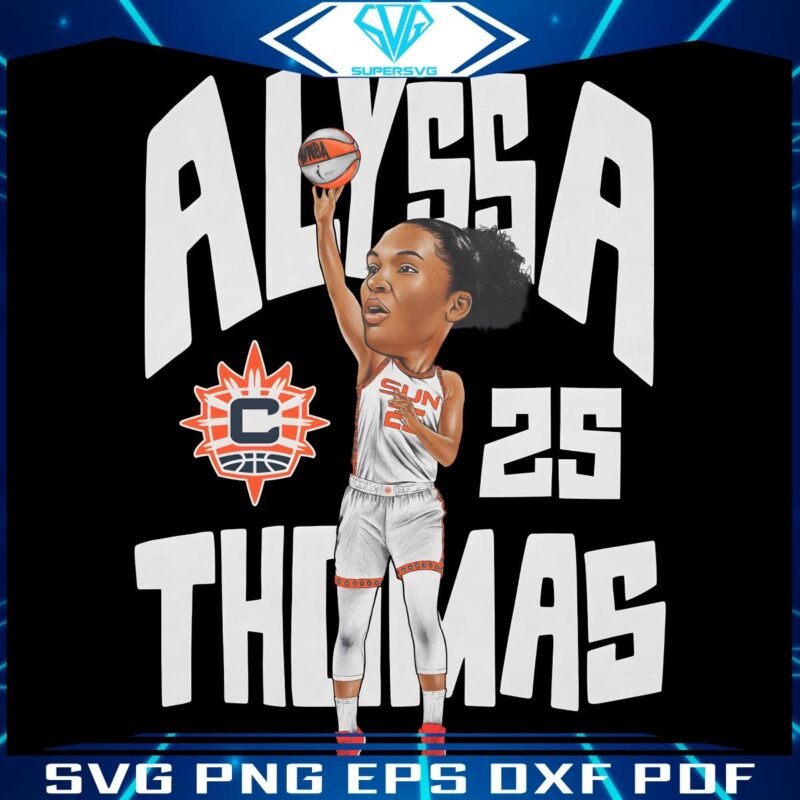 Wnba Alyssa Thomas 25 Phoenix Mercury Basketball PNG