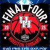 2025 Houston Cougars Final Four Basketball SVG Design