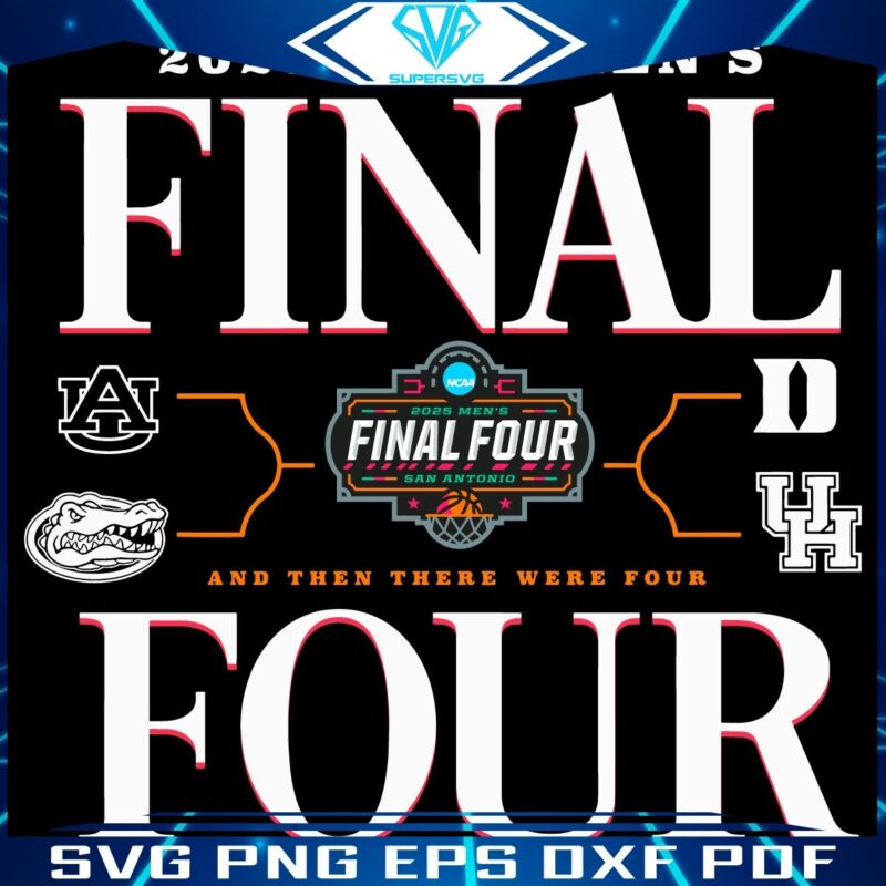 2025 NCAA Mens Basketball Final Four SVG Edition