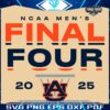 Auburn Tigers 2025 Final Four SVG NCAA Mens Basketball Magic