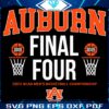 Auburn Tigers Hoops Historic Final Fours SVG