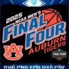Auburn Tigers SVG 2025 NCAA Mens Final Four Basketball