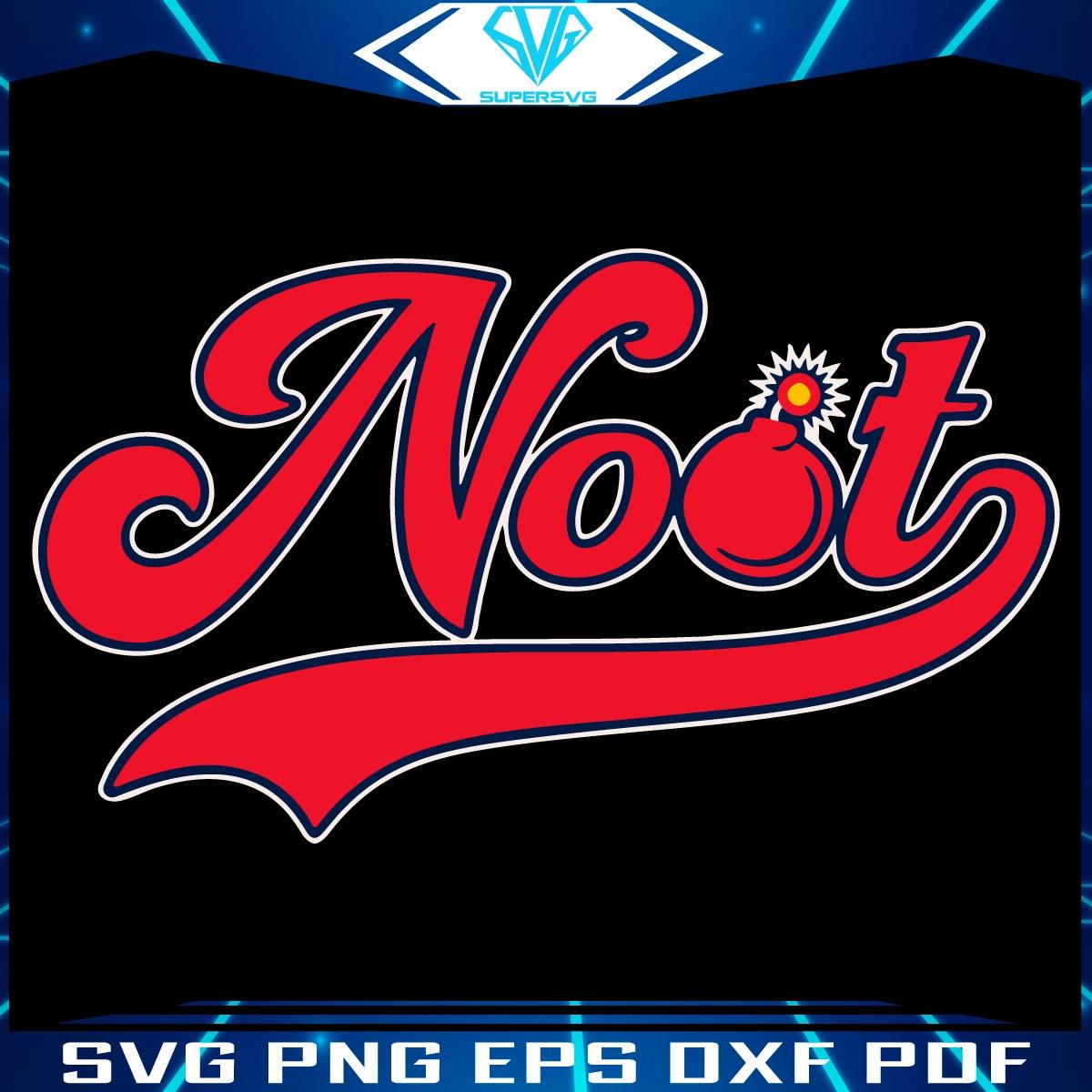 Blast Off Lars Nootbaar Noot Bomb SVG for Cardinals Fans