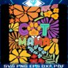 Boho Floral Cat Mama Mothers Day Magic in PNG
