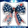 Brave Free Patriotic Bow SVG for July 4th Celebration