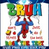 Bruh Spiderman Ace the Test with Style PNG