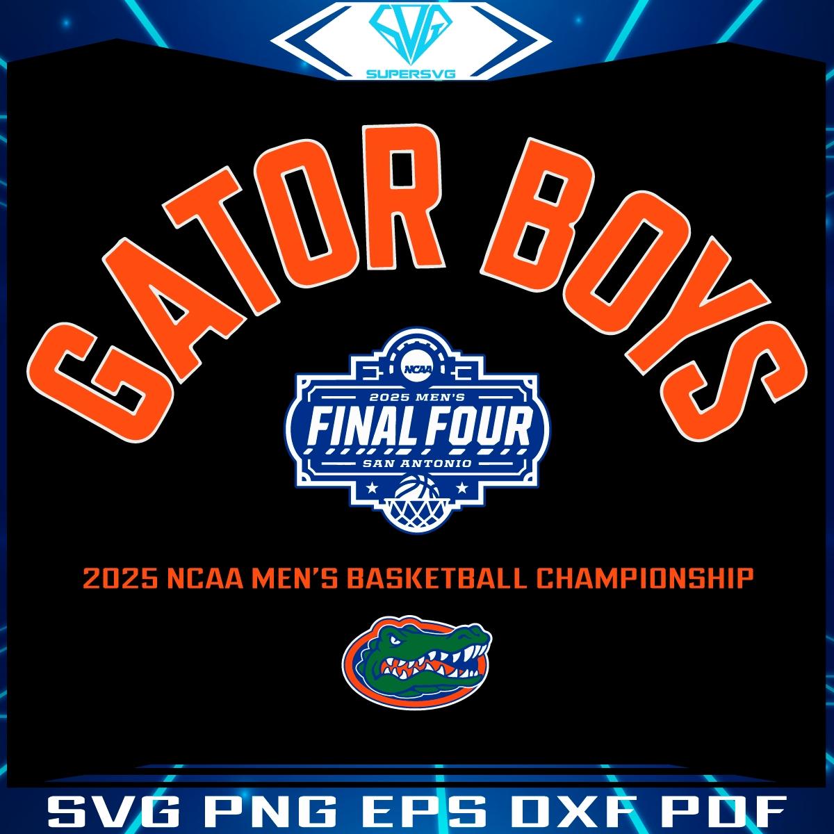 Florida Gators Final Four SVG Gator Boys Basketball Glory