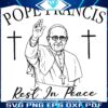 Honoring Pope Francis 19362025 RIP Tribute SVG