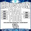 Houston Cougars Final Fours Iconic SVG Moments
