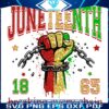 Juneteenth 1865 Glittering Chains of Freedom SVGPNG