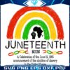Juneteenth Rainbow Broken Chains HandDrawn PNG Art
