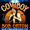 Legendary Cowboy Bob Orton Retro WWE Icon in PNG