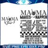 Mama Magic Motherhood Tour SVG Delight