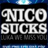 Nico Harrison Fails We Miss Luka Doncic SVG Edition
