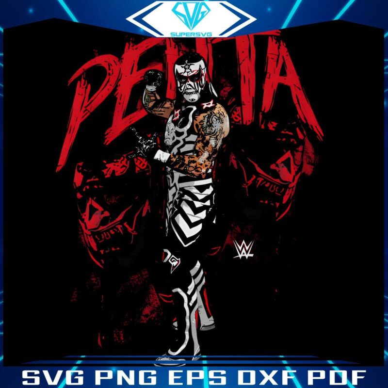 Penta Grunge WWE Pose in PNG Format