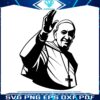 Pope Francis Tribute Silhouette SVG Honoring 19362025