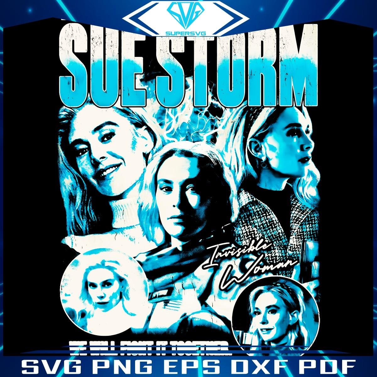 Retro Marvels Sue Storm Invisible Woman in PNG Format