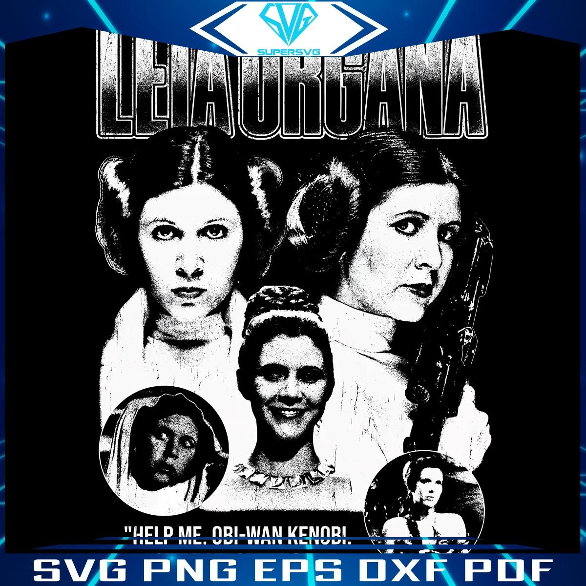 Retro Princess Leia Organa Disney Star Wars PNG Magic