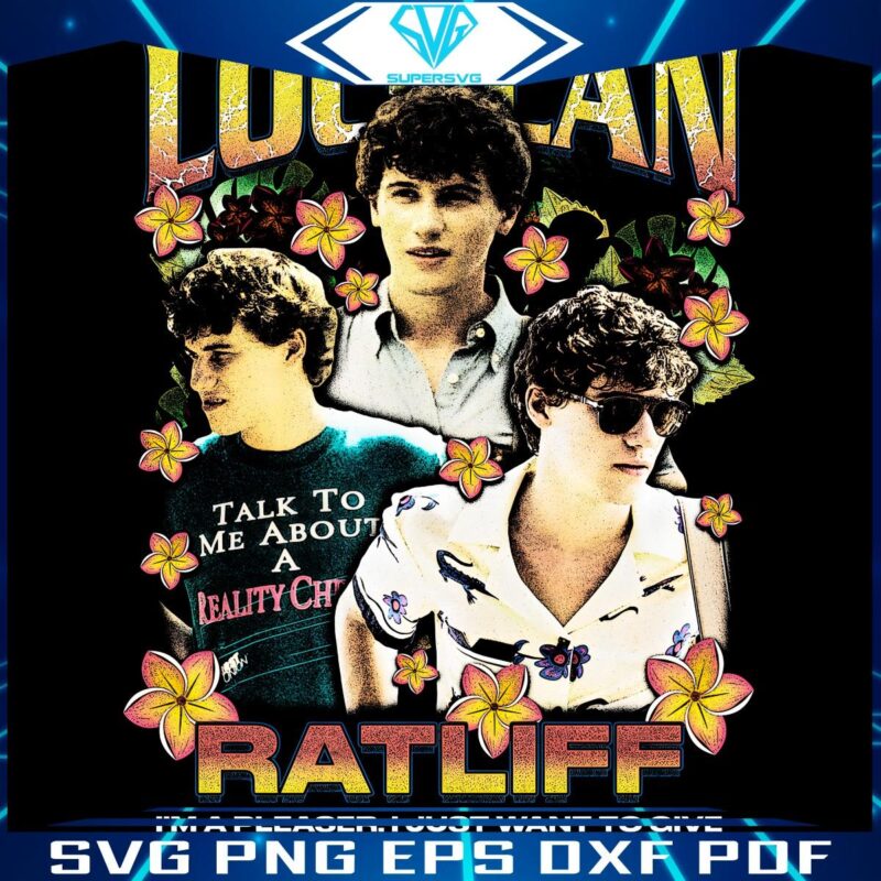 Retro The White Lotus Lochlan Ratliff PNG Art