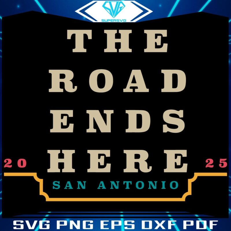 San Antonio 2025 March Madness Finale SVG