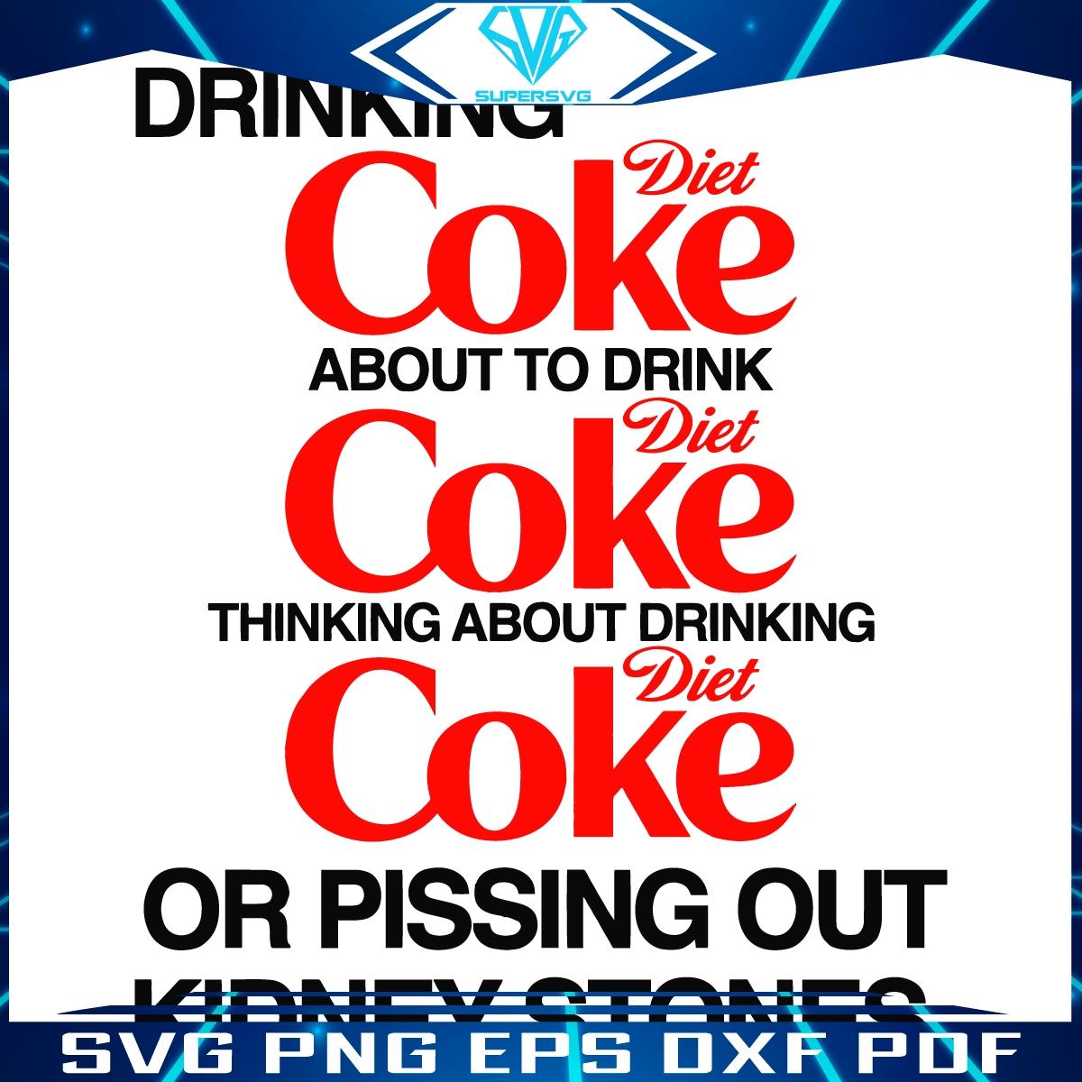Sipping on Coke SVG Design Ready for You