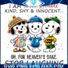 Snoopy Sweet Lovable Innocent Get Your PNG or SVG
