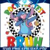 Stitch Rock Bruh Checkered PNG Extravaganza