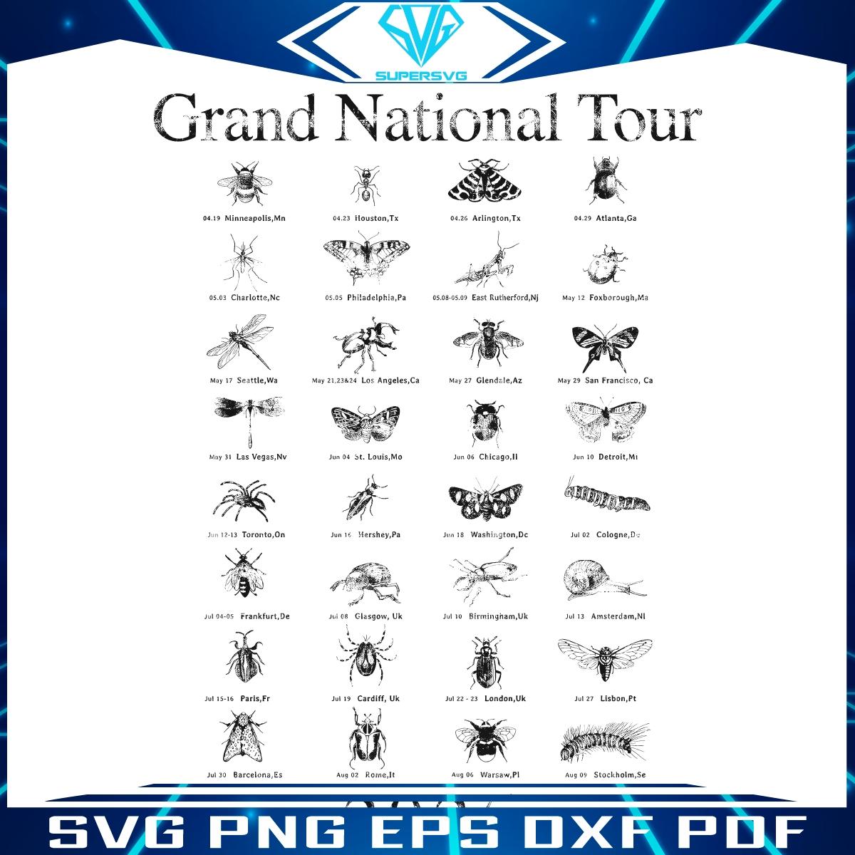 SZAs Grand Tour 2025 Insect PNG Dates Revealed