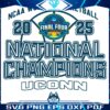 UConn Huskies 2025 NCAA Womens Champ SVG Design