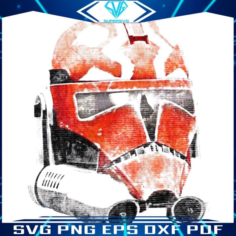 Vintage Ahsoka Clone Helmet Star Wars PNG Magic