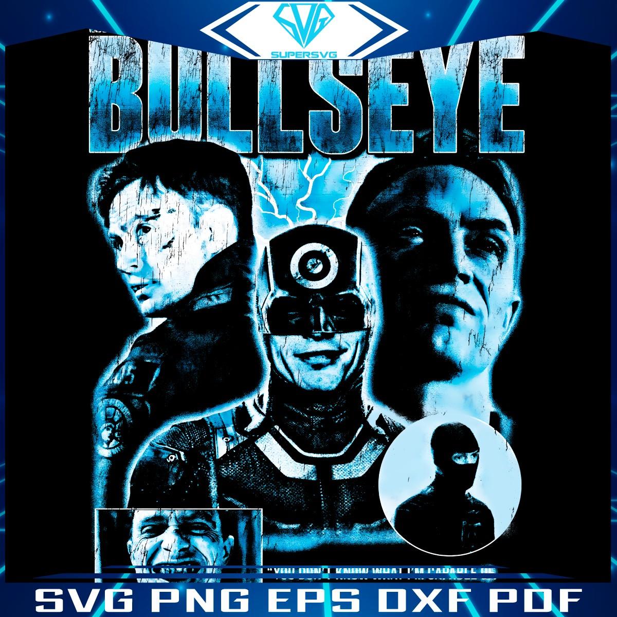 Vintage Bullseye Daredevils Nemesis in Marvel PNG