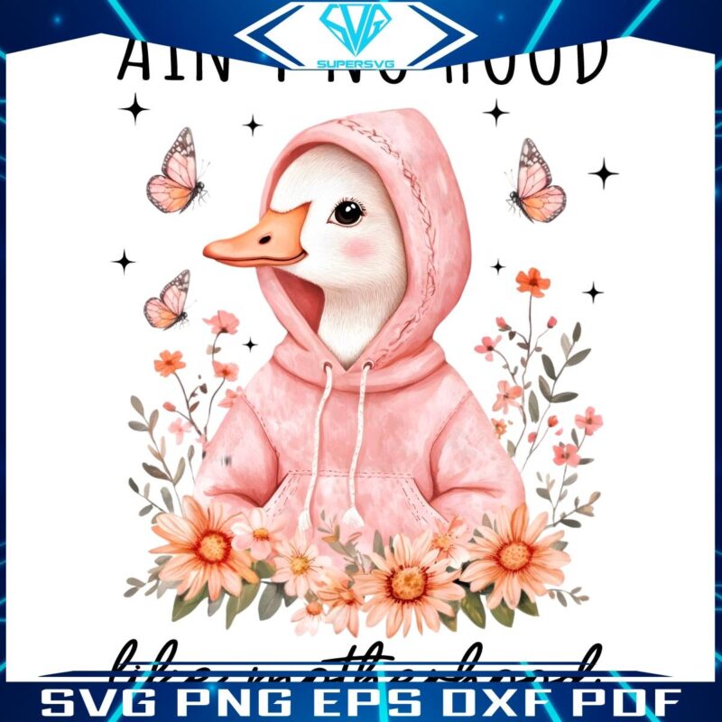 Vintage Floral Mama Goose Motherhoods Unique Charm PNG