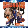 Vintage Jalen Brunson Knicks Basketball Signature SVGPNG