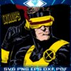 Vintage XMen Cyclops Marvel Comic SVG Artwork