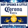 White Boy Speaks Español Tonight SVG Edition