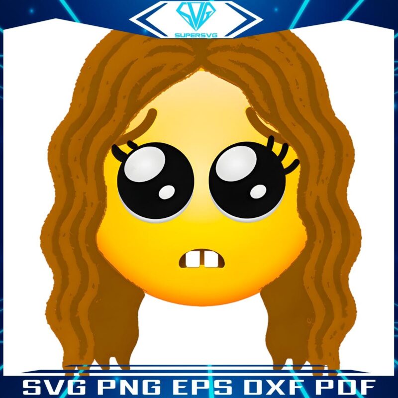 White Lotus Chelsea Emoji in Vibrant PNG